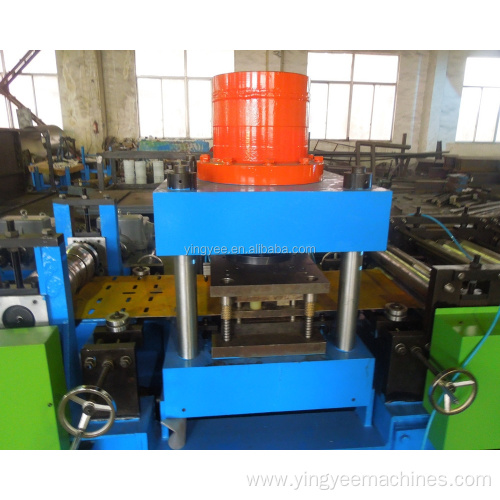 Metal highway guardrail roll forming machine